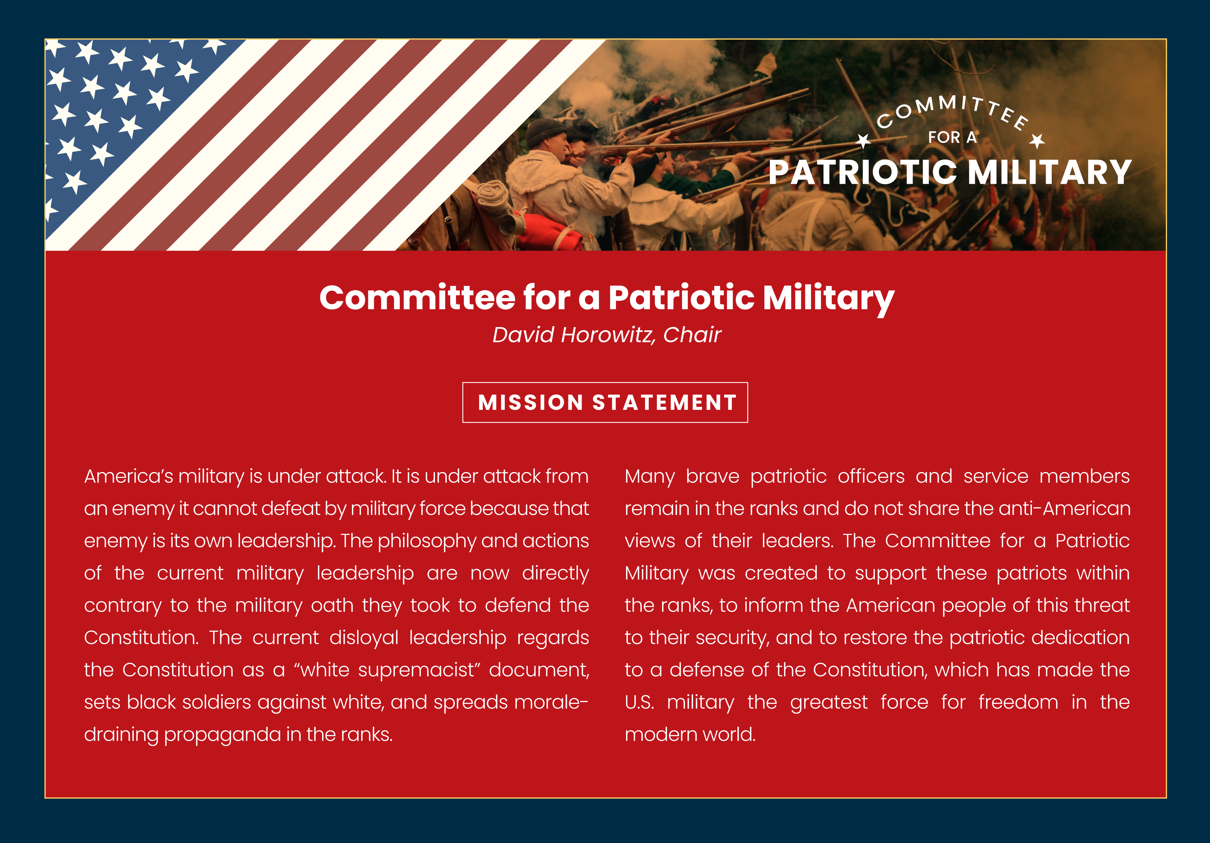 Committee for a Patriotic Military